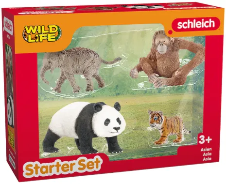 Schleich Wild Life 42736 : Kit de base Wild Life Asie