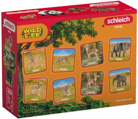 Schleich Wild Life 42736 : Kit de base Wild Life Asie