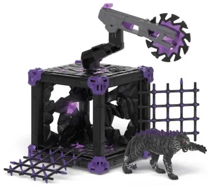 Schleich Eldrador Creatures 42739 : BattleCave Tigre des ténèbres