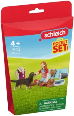 Schleich Horse Club 42748 : Mini Monde – Hannah dort à la belle étoile