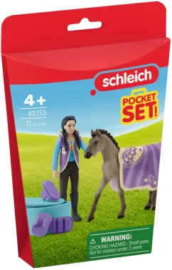 Schleich Horse Club 42753 : Mini Monde – Séance de soins avec Kim