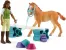 Schleich Horse Club 42756 : Mini Monde – Sarah entraîne son poulain