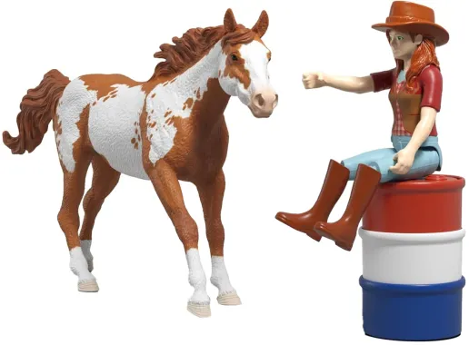 Schleich Horse Club 42775 : L&#039;aventure Western de Hannah