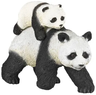 Panda et son bébé