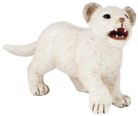 Papo La vie sauvage 50076 : Lionceau blanc