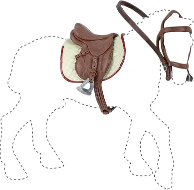 Papo Chevaux, poulains et poneys 50091 : Coffret harnachement