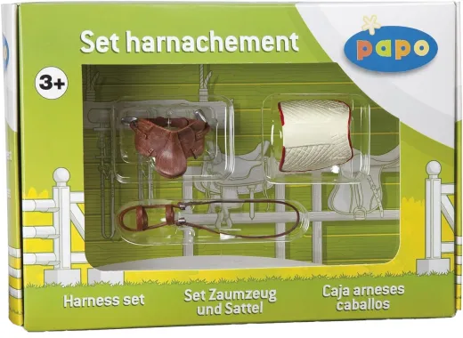 Papo Chevaux, poulains et poneys 50091 : Coffret harnachement