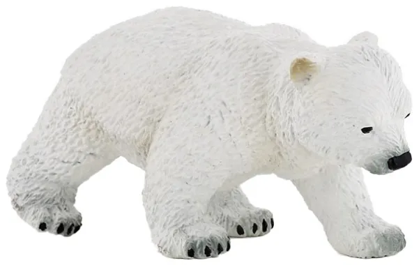 Papo La vie sauvage 50145 : Bébé ours polaire marchant