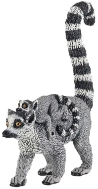 Papo La vie sauvage 50173 : Lémurien et son bébé