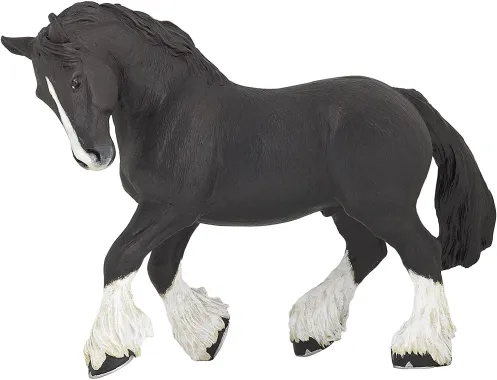 Papo Chevaux, poulains et poneys 51517 : Etalon Shire noir