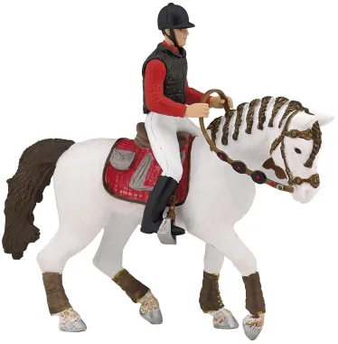 Papo Chevaux, poulains et poneys 52003 : Cavalier fashion