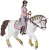 Papo Chevaux, poulains et poneys 52006 : Cavalière fashion rose