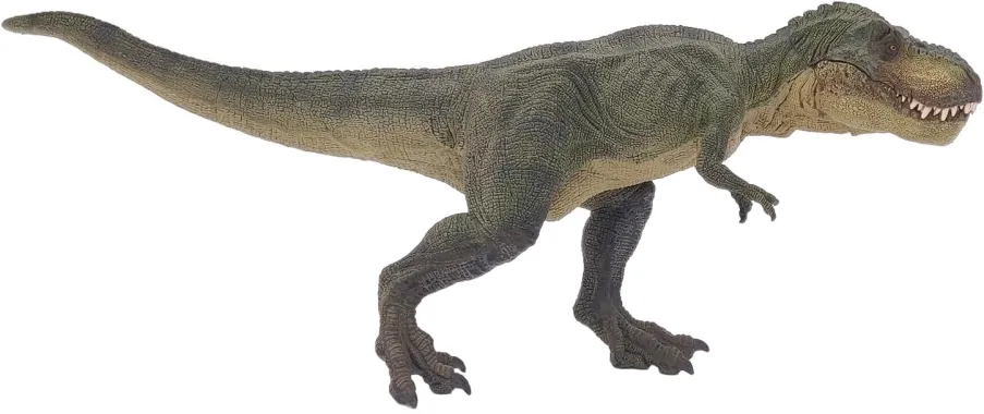 Papo Les dinosaures 55027 : T-Rex courant vert