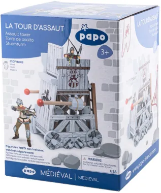 Papo Fantastique et Médiéval 60003 : Tour d&#039;assaut