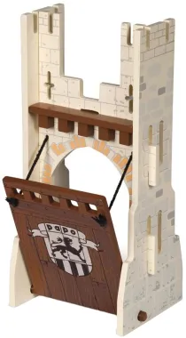 Papo Fantastique et Médiéval 60022 : Set 3 château du maître des armes (1 pont levis)