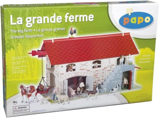 Papo La vie à la ferme 60101 : La grande ferme