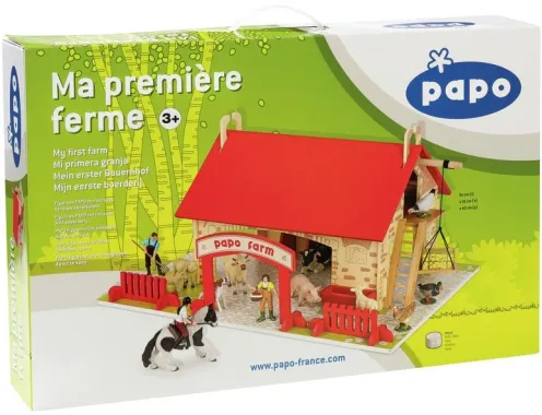 Papo La vie à la ferme 60106 : Ma première ferme