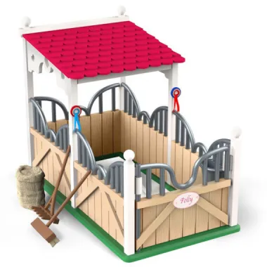 Papo Chevaux, poulains et poneys 60117 : Box et ses accessoires