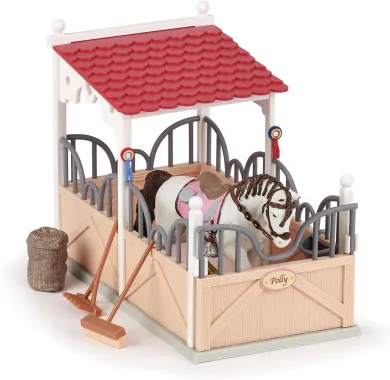 Papo Chevaux, poulains et poneys 60117 : Box et ses accessoires
