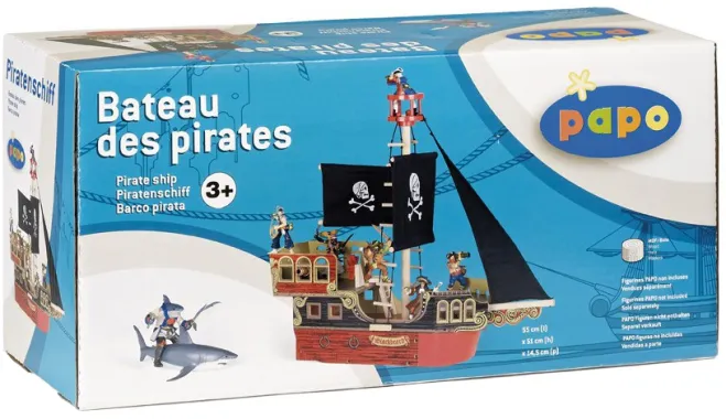 Papo Les pirates et corsaires 60250 : Bateau des pirates