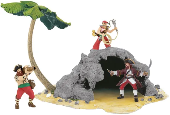 Papo Les pirates et corsaires 60252 : L&#039;île pirate