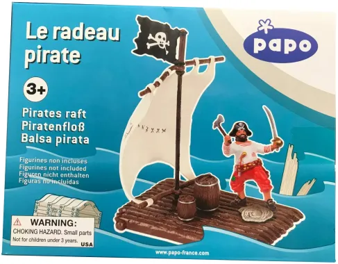 Papo Les pirates et corsaires 60253 : Le radeau