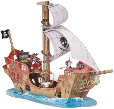 Papo Les pirates et corsaires 60256 : Le bateau pirate