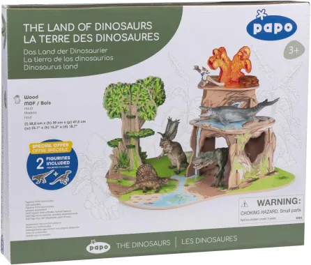 Papo Les dinosaures 60601 : La Terre des dinosaures