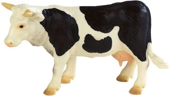 Bullyland Ferme 62609 : Vache Fanny noir/blanc
