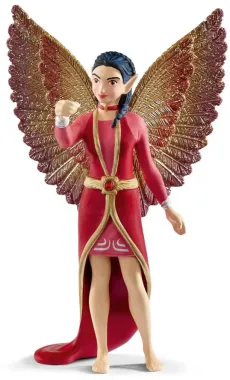 Schleich Bayala 70586 : Nuray avec le corbeau Munyn