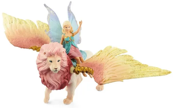 Schleich Bayala 70714 : Elfe sur lion ailé