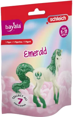 Schleich Bayala 70765 : Licorne à Collectionner Émeraude