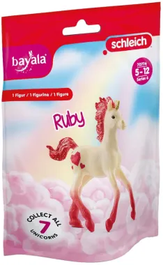 Schleich Bayala 70774 : Licorne à collectionner Rubis