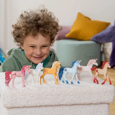 Schleich Bayala 70776 : Licorne à Collectionner Pierre du soleil