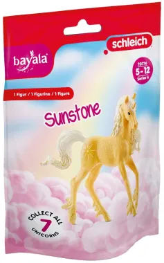 Schleich Bayala 70776 : Licorne à Collectionner Pierre du soleil