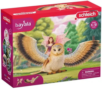 Schleich Bayala 70789 : Elfe sur chouette scintillante