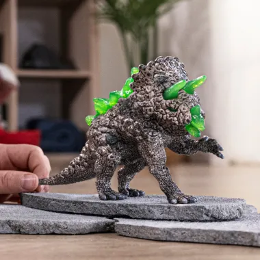 Schleich Eldrador Creatures 70828 : Tricératops de Pierre