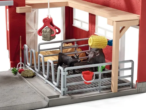 Schleich Farm World 72102 : Grande Ferme avec Black Angus