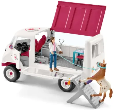 Schleich Horse Club 72140 : Contrôle de condition physique avant le grand tournoi