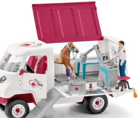 Schleich Horse Club 72140 : Contrôle de condition physique avant le grand tournoi
