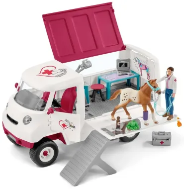 Schleich Horse Club 72140 : Contrôle de condition physique avant le grand tournoi
