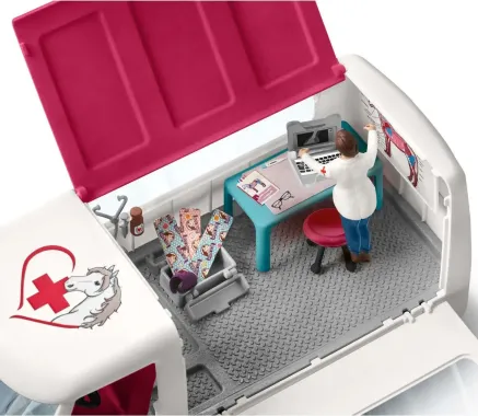 Schleich Horse Club 72147 : Visite Vétérinaire à l&#039;Ecurie