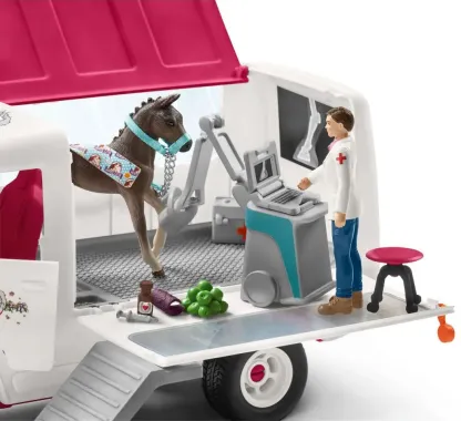 Schleich Horse Club 72147 : Visite Vétérinaire à l&#039;Ecurie