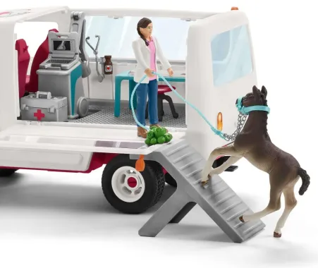 Schleich Horse Club 72147 : Visite Vétérinaire à l&#039;Ecurie