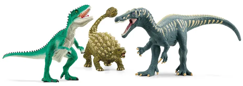 Schleich Dinosaurs 72203 : Attaque du Trio de Dino