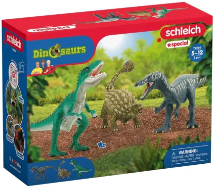 Schleich Dinosaurs 72203 : Attaque du Trio de Dino
