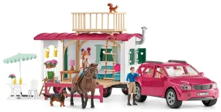 Voyage Equestre avec Caravane