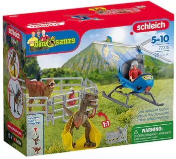 Schleich Dinosaurs 72216 : Capture des dinosaures