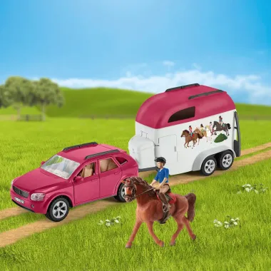 Schleich Horse Club 72223 : L&#039;aventure à cheval de M. Kramer