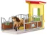 Schleich Farm World 72224 : Ferme avec poulailler et box pour chevaux